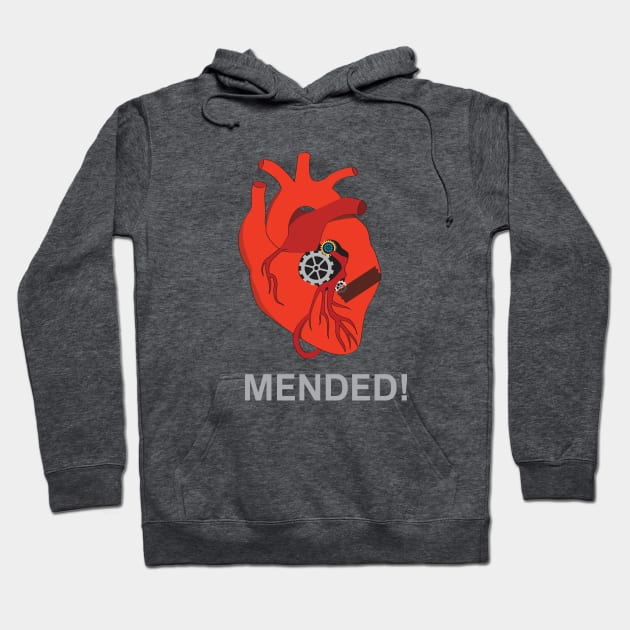 How to mend a broken heart Hoodie by emma17